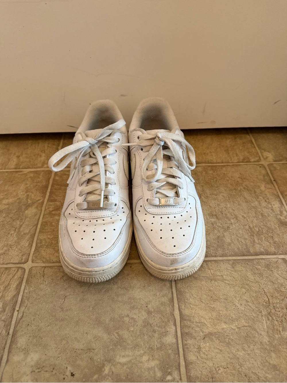Classic White Women's Low-Top Sneakers